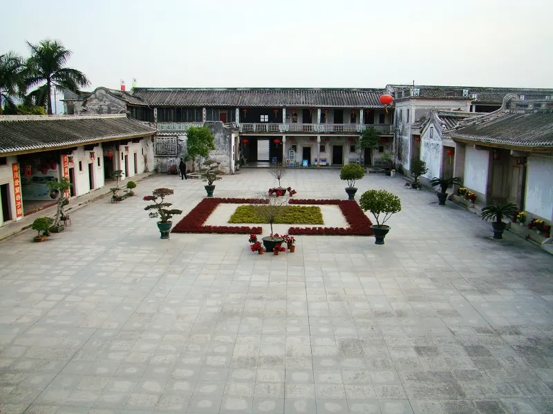 陈慈黉故居内院