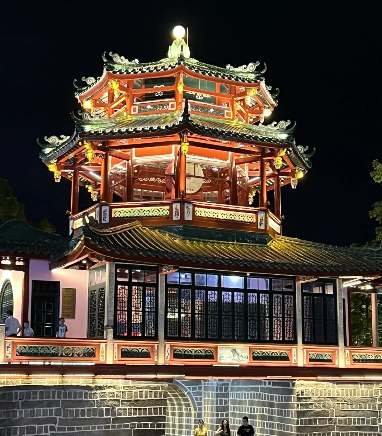 揭阳进贤门城楼夜景