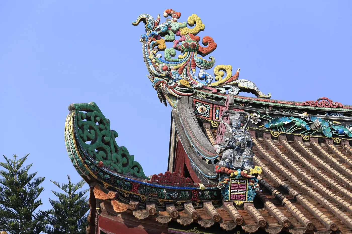 开元寺屋脊细部
